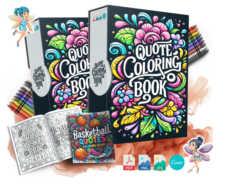 Quote coloring Bookd